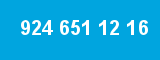 924 651 12 16 924 651 12 16